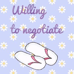 Willing to negotiate